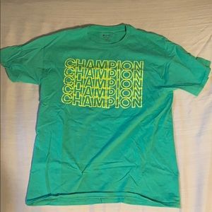 green champion shirt